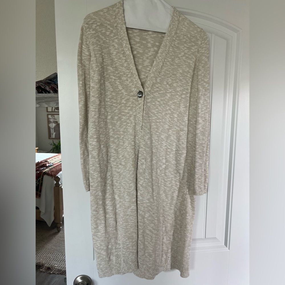 J Jill lightweight sweater duster